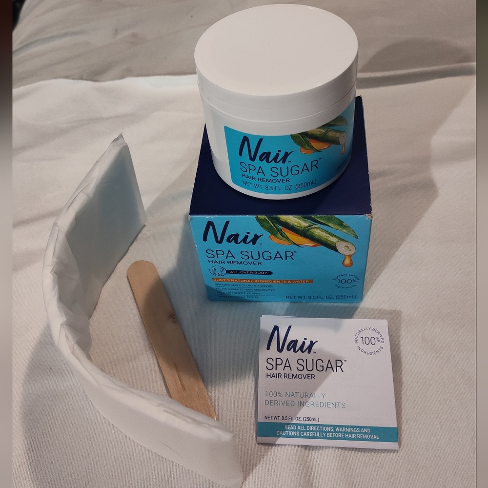 NWT! 2- NAIR Spa Sugar Hair Removal System